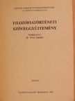 Ágoston - Filozófiatörténeti szöveggyűjtemény [antikvár]