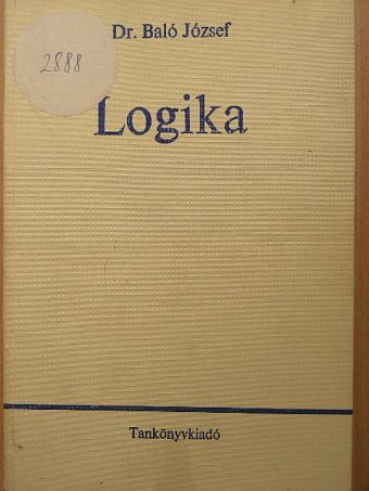 Dr. Baló József - Logika [antikvár]