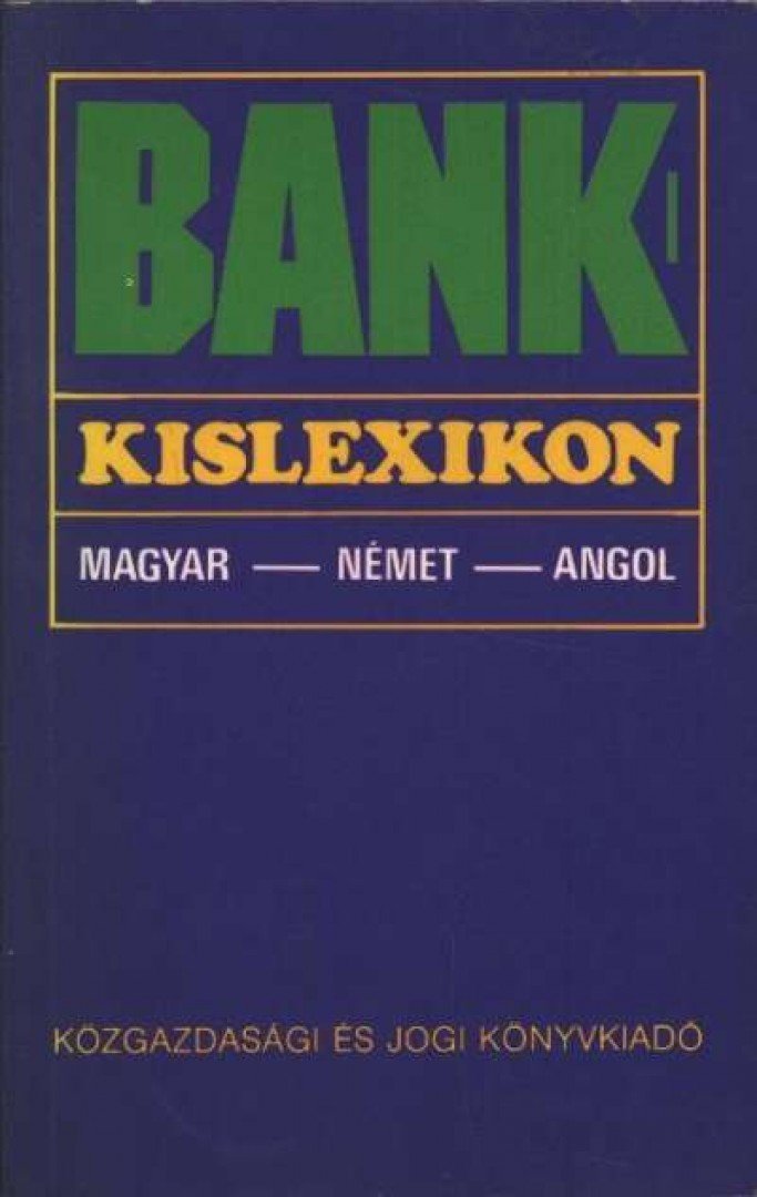 Bank-kislexikon [antikvár]