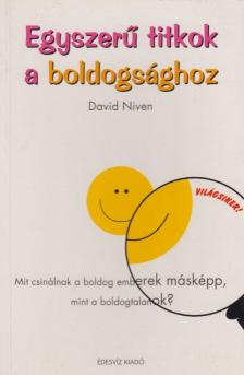 David Niven - Egyszerű titkok a boldogsághoz [antikvár]