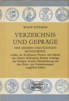Wolff Stürmer - Verzeichnis und Gepräge (reprint) [antikvár]