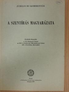 Dr. Tóth Kálmán - A szentírás magyarázata II. (töredék) [antikvár]