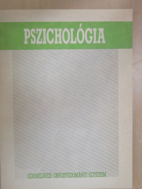 Dr. Benson Katalin - Pszichológia [antikvár]