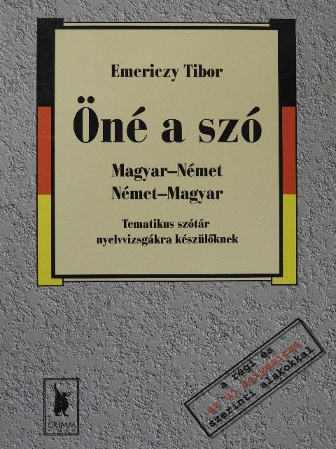 Emericzy Tibor - Öné a szó [antikvár]