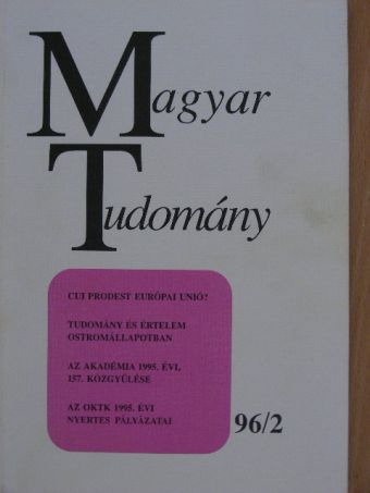 Andorka Rudolf - Magyar Tudomány 1996. február [antikvár]