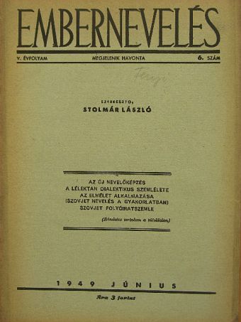 A. Levsin - Embernevelés 1949. június [antikvár]