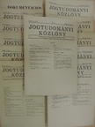 Hartai László - Jogtudományi Közlöny 1982. (nem teljes évfolyam) [antikvár]