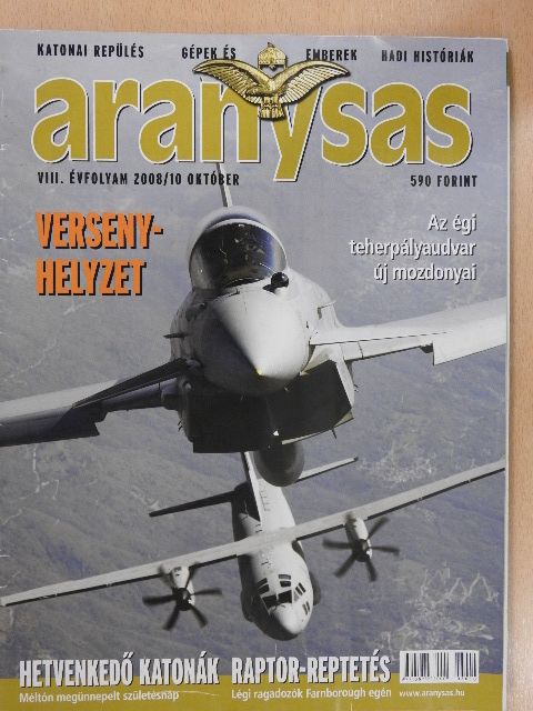 Horváth Zoltán - Aranysas 2008. október [antikvár]