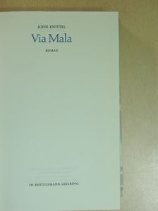 John Knittel - Via Mala [antikvár]