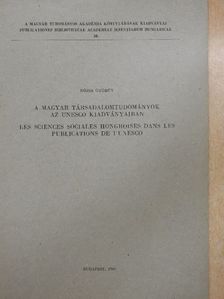 Rózsa György - A magyar társadalomtudományok az UNESCO kiadványaiban [antikvár]