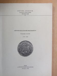 Bárczi Géza - Eötvös kollégiumi emlékkönyv [antikvár]
