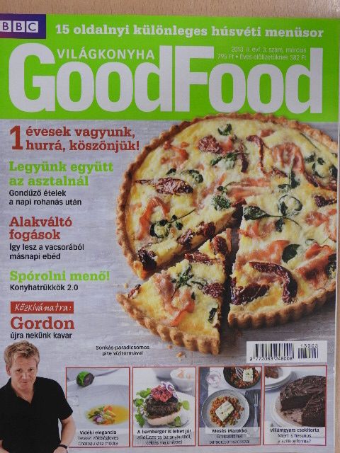 BBC GoodFood Világkonyha 2013. március [antikvár]