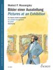 MUSZORGSZKIJ / MUSSORGSKY - BILDER EINER AUSSTELLUNG. FÜR KLAVIER LEICHT BEARBEITET (HEUMANN)