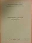 Matematika levelek megoldása IX-XII. [antikvár]