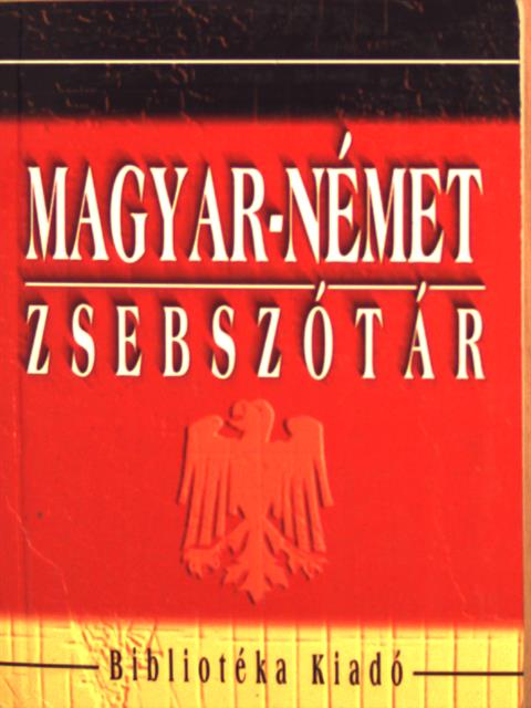 Magyar-német/német-magyar zsebszótár [antikvár]