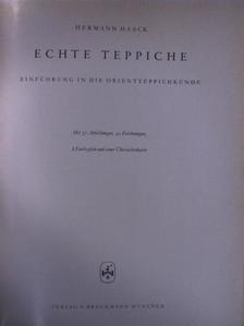 Hermann Haack - Echte Teppiche [antikvár]