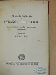 Edmond Rostand - Cyrano de Bergerac [antikvár]