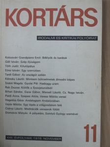 Bertók László - Kortárs 1978. november [antikvár]
