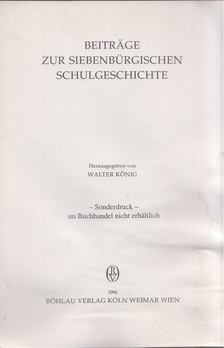 Péter Katalin - Das Kollegium von Weissenburg und Strassburg bis Ende des 17. Jahrhunderts [antikvár]