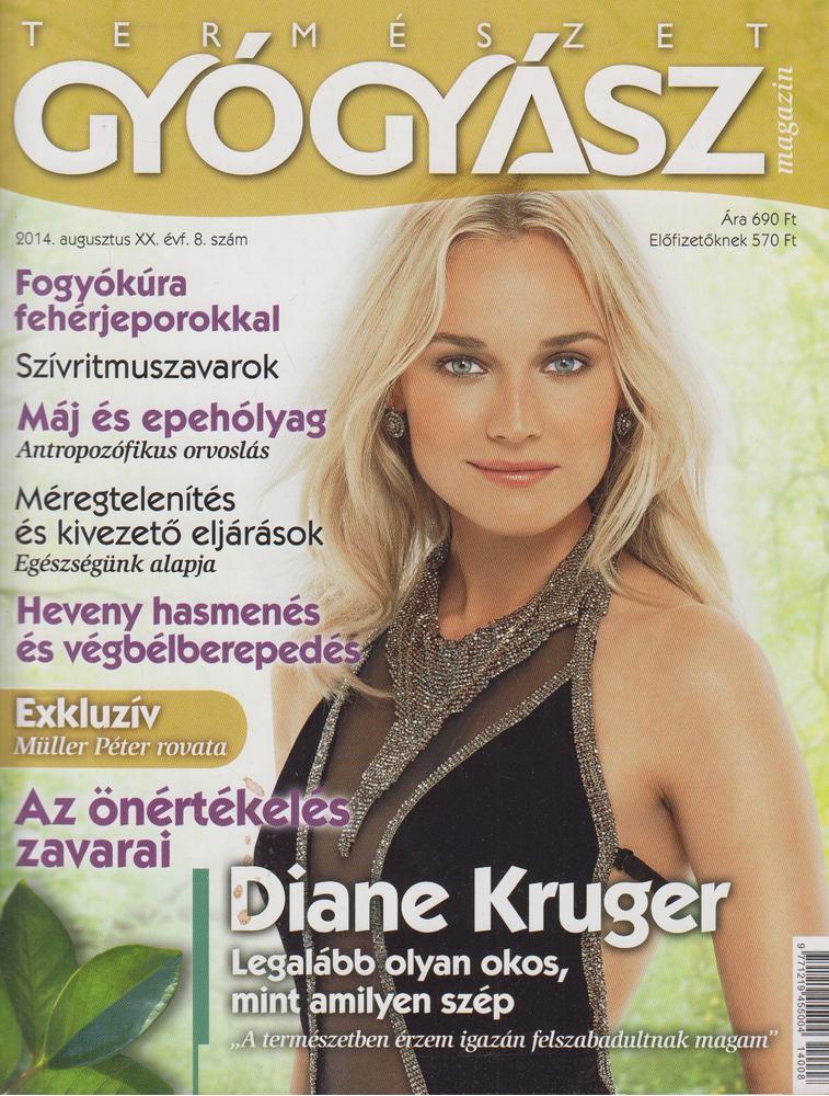 dr. Görgei Katalin (főszerk.) - Természetgyógyász magazin 2014. augusztus XX. évf. 8. szám [antikvár]