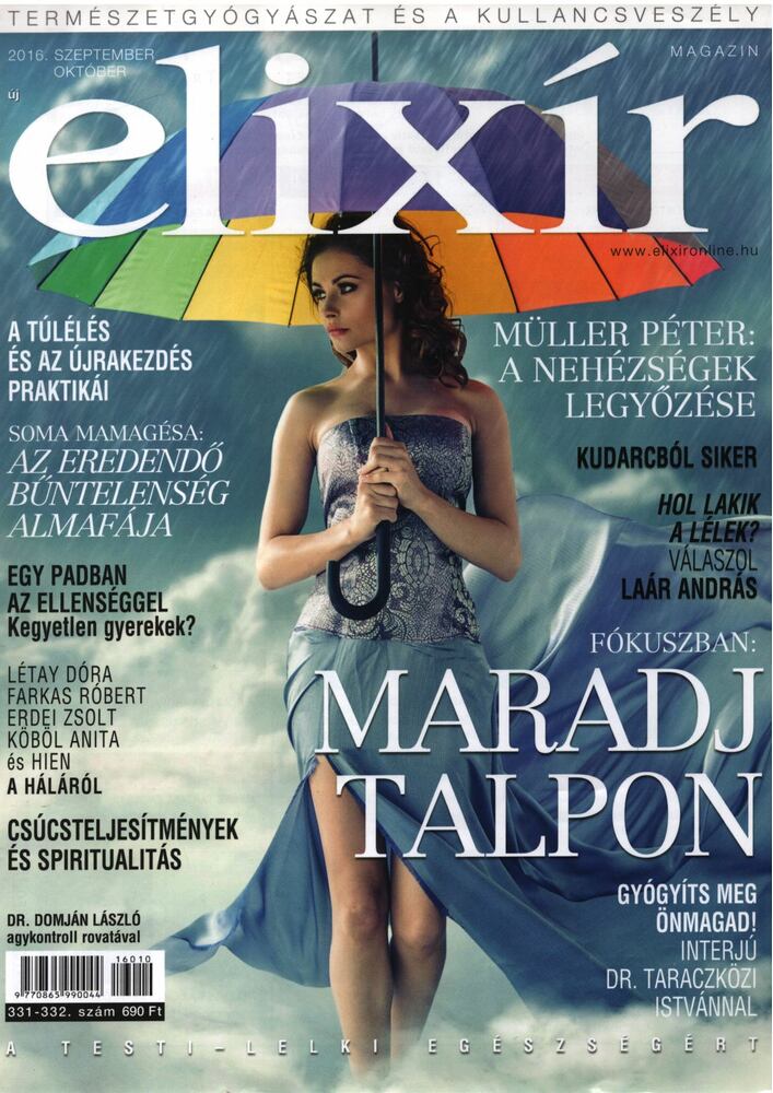 Dr. Nagy Róbert (főszerk.) - Elixír Magazin 2016. szeptember-október [antikvár]