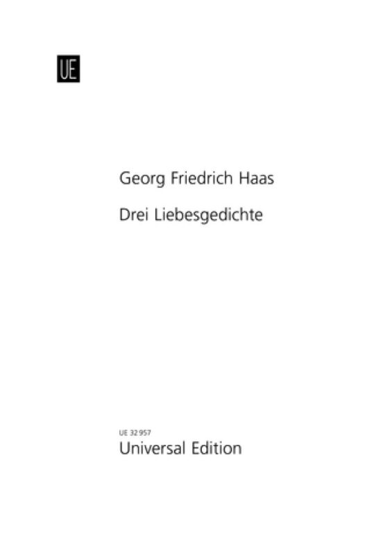 RIHM, WOLFGANG - ZWEI KLEINE SCHWINGUNGEN FÜR KLAVIER (2004/2005)