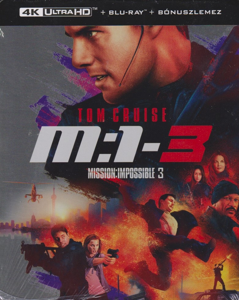 M:I-3 MISSION: IMPOSSIBLE 3. (UHD + BD) - LIMITÁLT FÉMDOBOZOS VÁLTOZAT