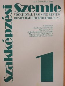 Bakos Zsoltné - Szakképzési Szemle 1998/1. [antikvár]