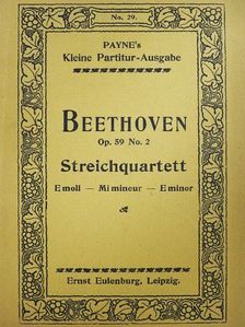 L. van Beethoven - Quartett No.8. E-moll [antikvár]