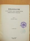 Dr. Bálint Alajos - Dolgozatok a M. Kir. Ferencz József-Tudományegyetem Régiségtudományi Intézetéből XIV. [antikvár]