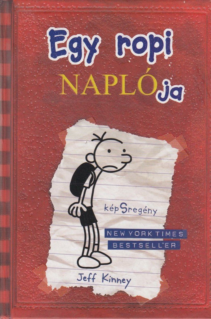 Jeff Kinney - Egy ropi naplója 1. [antikvár]