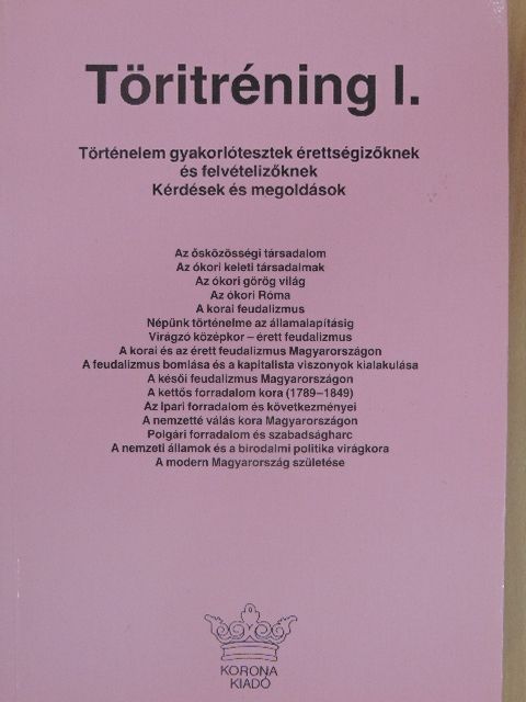 Szabó István - Töritréning I. [antikvár]