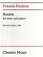 POULENC - SONATA FOR FLUTE AND PIANO NEW EDITION (1994)