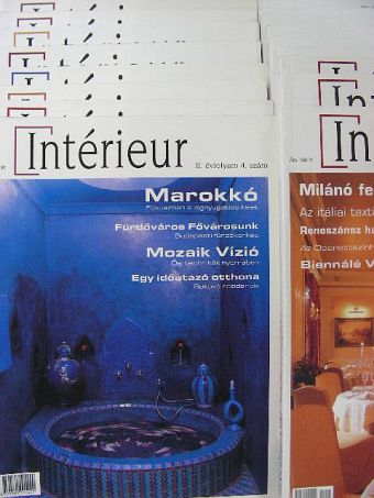 Intérieur 2000-2003., 2006., 2008-2009 (vegyes számok) (14 db) [antikvár]