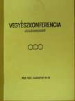 Gelléri András - Vegyészkonferencia [antikvár]