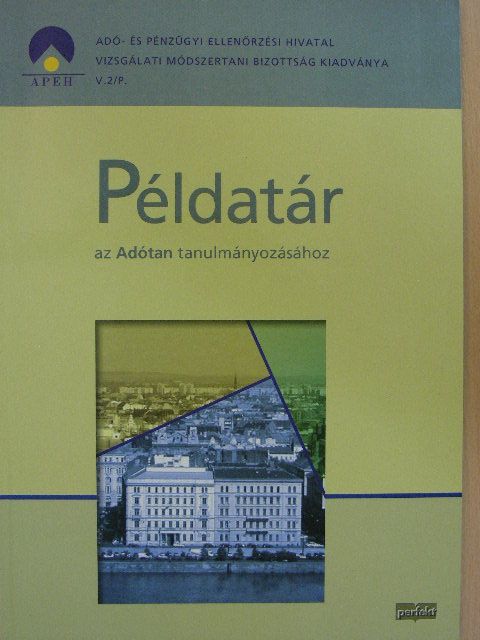 Boross Béláné - Példatár az Adótan tanulmányozásához [antikvár]