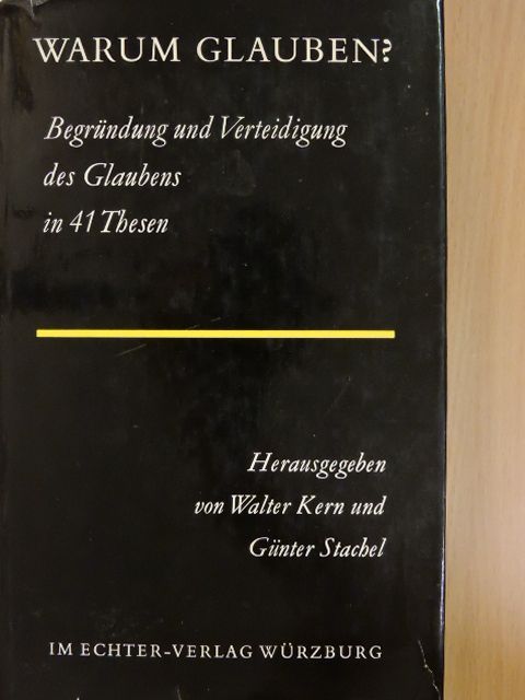 Alfred Läpple - Warum glauben? [antikvár]