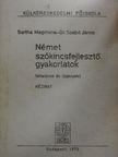 Bartha Magdolna - Német szókincsfejlesztő gyakorlatok [antikvár]