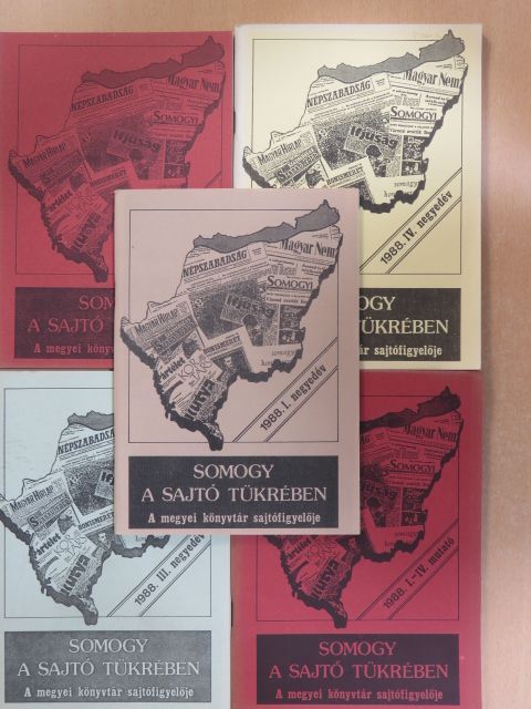 Andresz Józsefné - Somogy a sajtó tükrében 1988. I-IV. negyedév/Útmutató [antikvár]