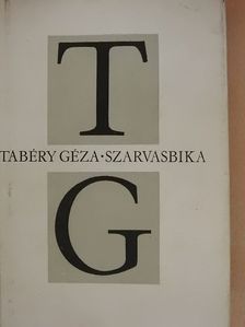 Tabéry Géza - Szarvasbika [antikvár]
