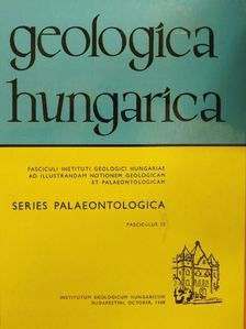 Dr. Mária Jámbor-Kness - Geologica Hungarica [antikvár]