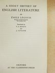 Émile Legouis - A Short History of English Literature [antikvár]