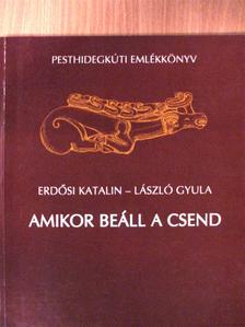 Csoóri Sándor - Amikor beáll a csend (dedikált példány) [antikvár]