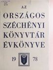 B. Lukács Ágnes - Az Országos Széchényi Könyvtár Évkönyve 1978 [antikvár]