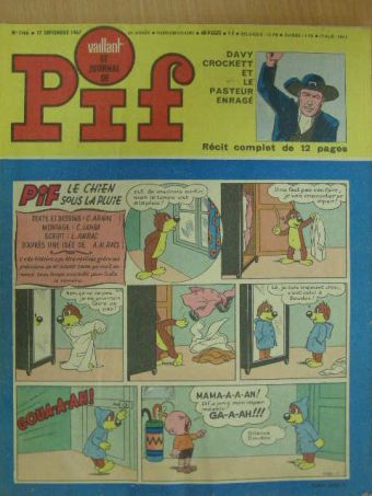 C. Arnal - Pif 17 Septembre 1967 [antikvár]