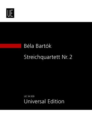 Bartók Béla - STREICHQUARTETT NR.2 OP.17 (1915-1917), STUDIENPARTITUR