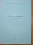 Statisztikai tájékoztató [antikvár]