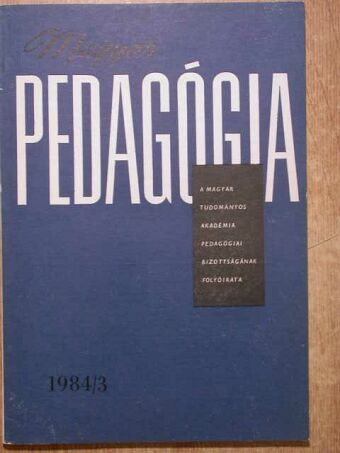 Golnhofer Erzsébet - Magyar Pedagógia 1984/3. [antikvár]