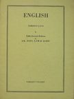 Dr. Bíró Lajos Pál - English I. [antikvár]
