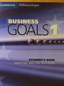 Bernie Hayden - Business Goals 1 - Student's Book [antikvár]